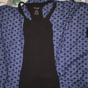Black tank top